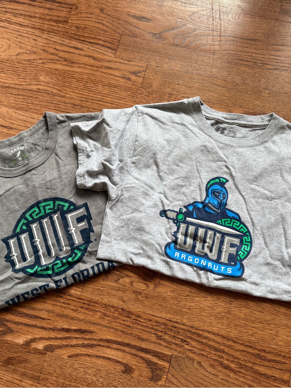 Grey West Florida Argonauts Graphic Womens  Tees
